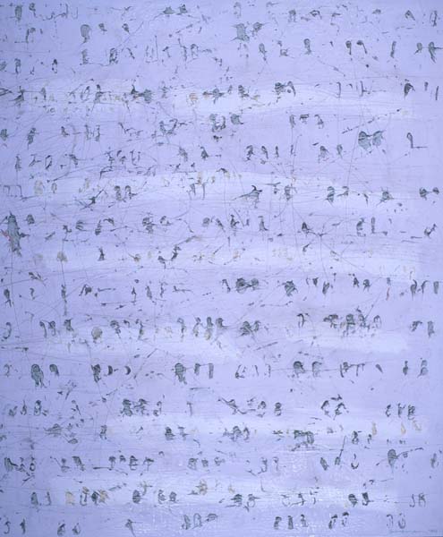 Imagen de la obra Textos en azul II